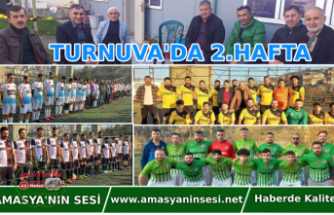 Amasyalılar Futbol Turnuvası'nda 2.Hafta Tamamlandı